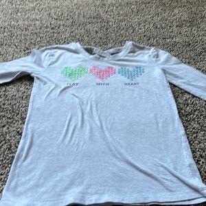 Justice shirt. Size 8